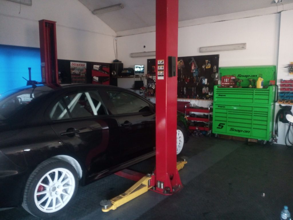 Garage and workshop, Poland