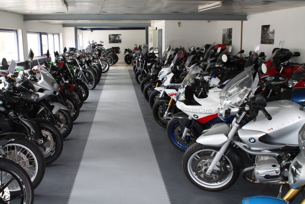 Motorcycle dealer, Germany