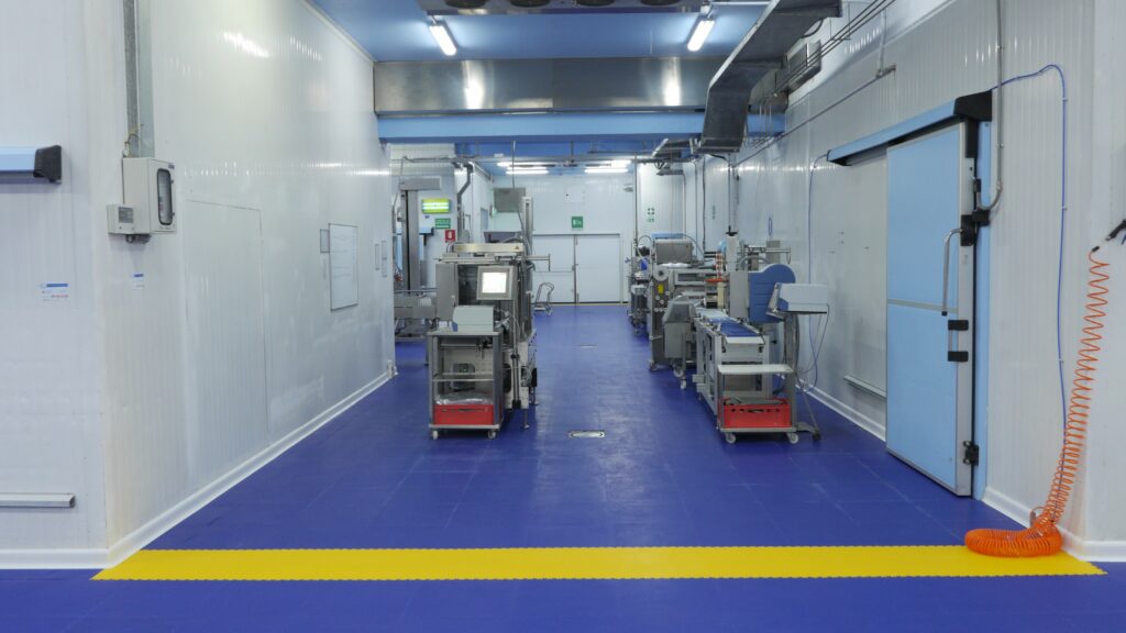 Production hall, Italy