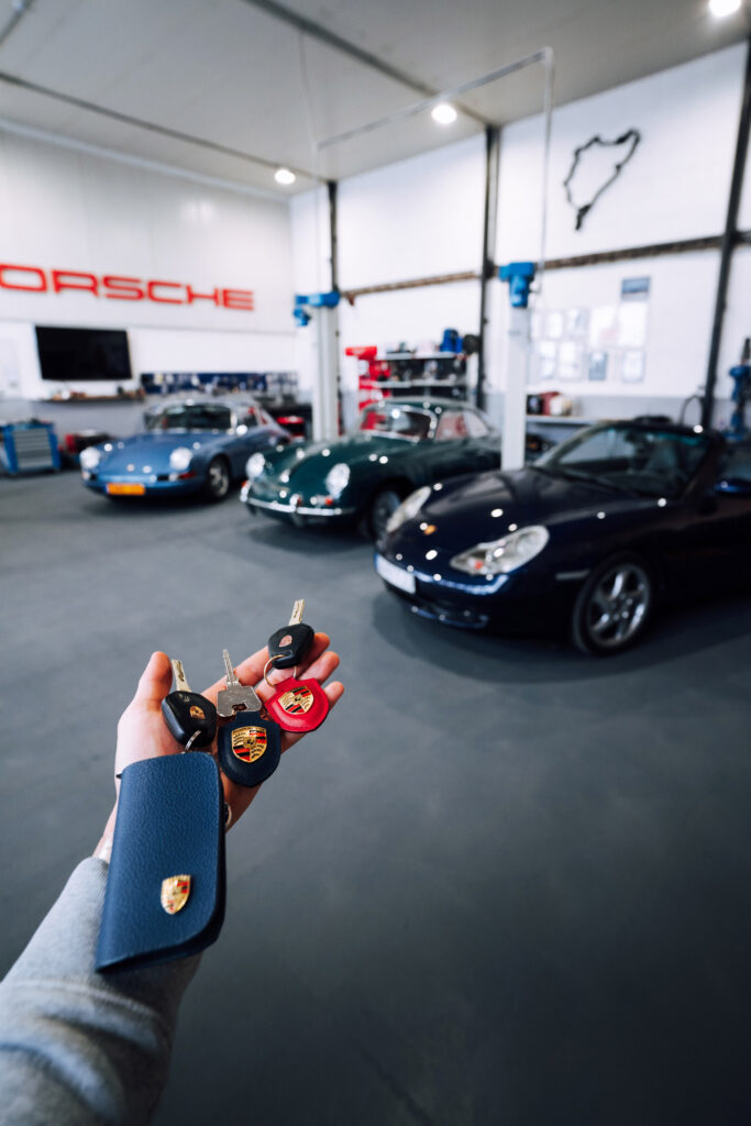 Porsche service and restoration workshop, Slovakia