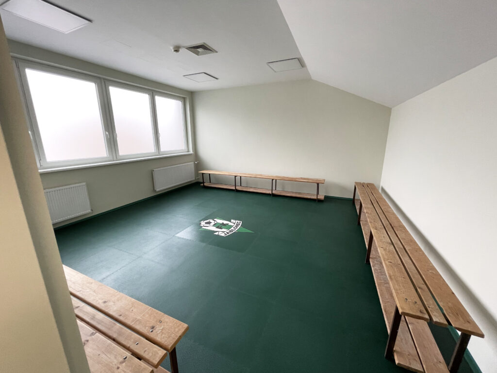 Sports locker room, Czech Republic