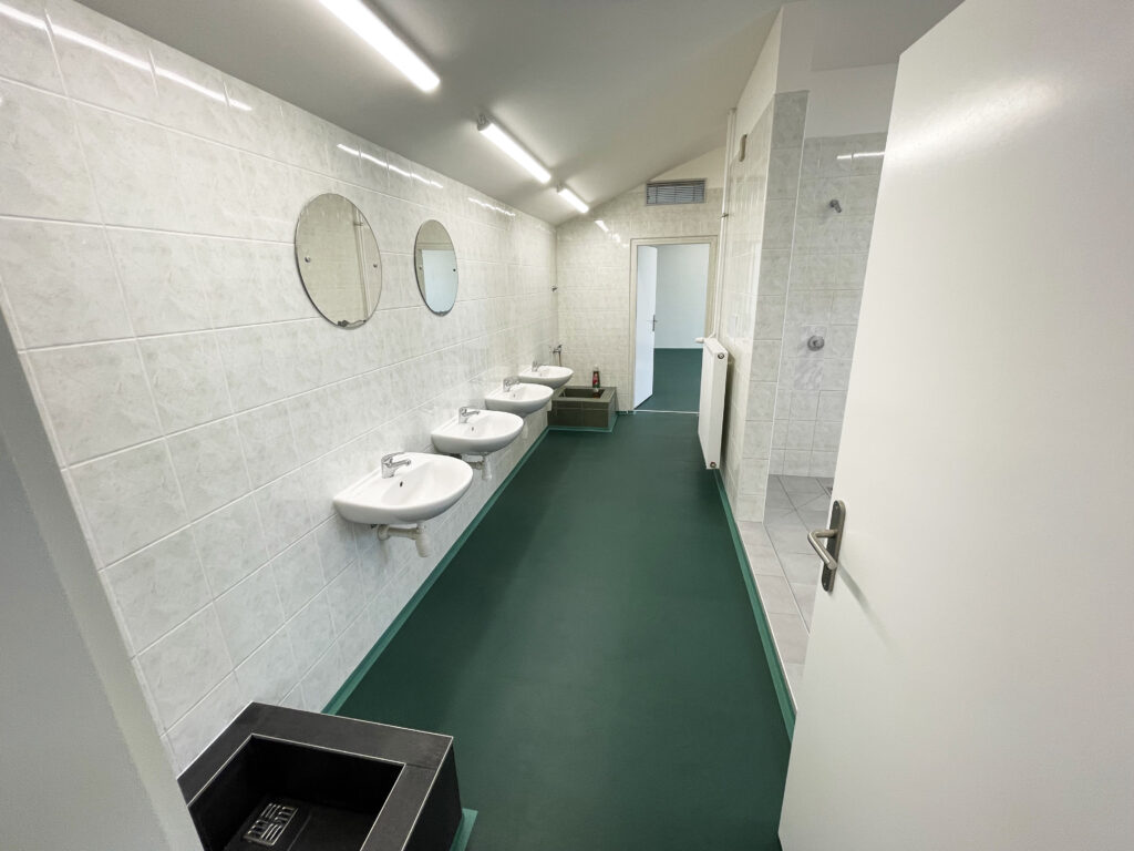 Sports locker room, Czech Republic