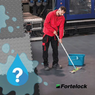 Fortelock PVC Tiles – Water and Moisture Resistance
