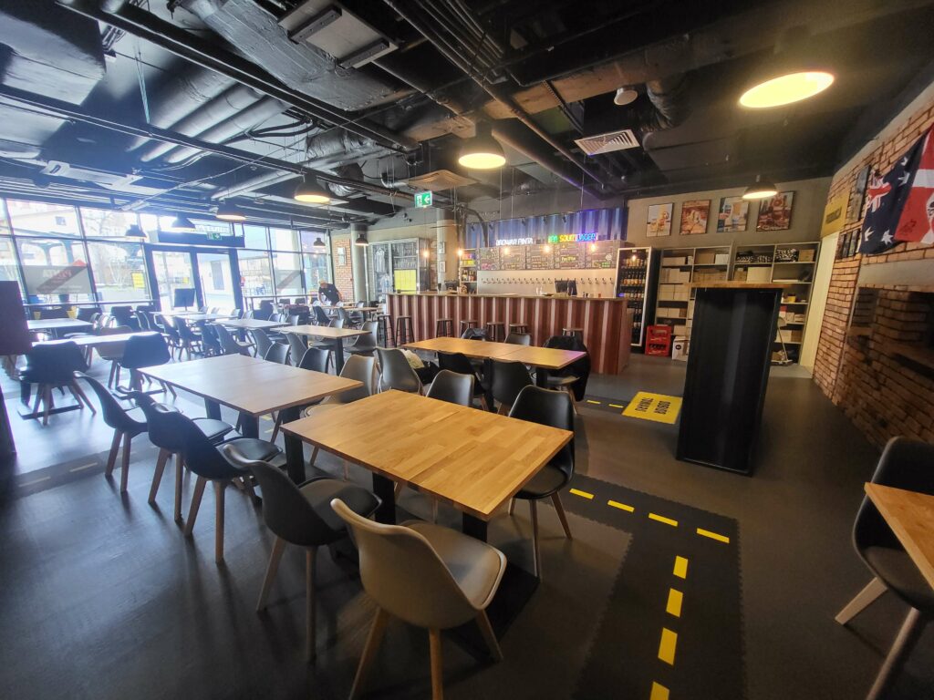 PVC restaurant flooring, Poland